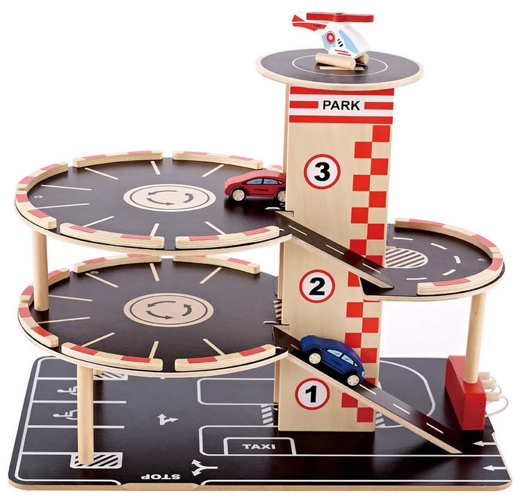 Set de joc HaPe International -  Parcare cu trei etaje