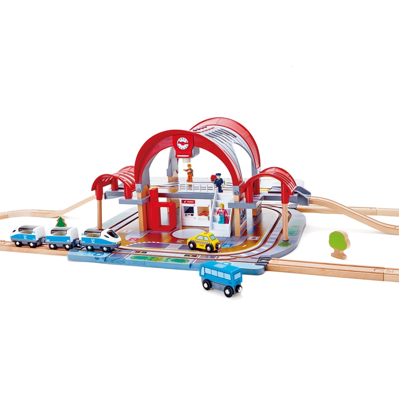 Set de joc HaPe International - Hape Grand City Station