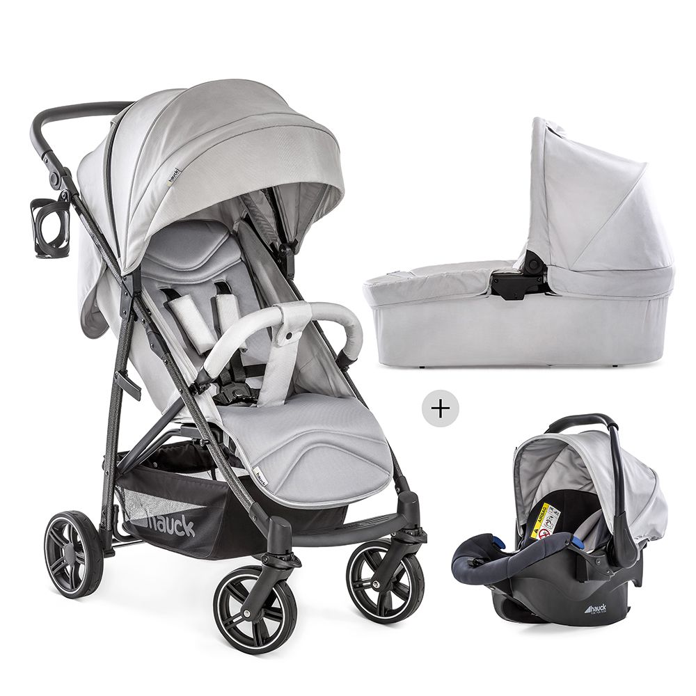 Hauck Carucior combina pentru copii Rapid 4S plus trioset lunar stone
