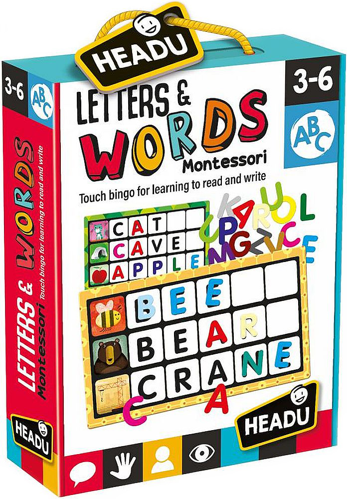 Montessori. Joc Bingo: Imagini si cuvinte - imagine 2