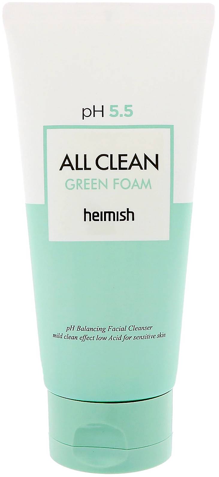 Heimish All Clean Spuma de curățare a feței pH 5.5, 120 ml