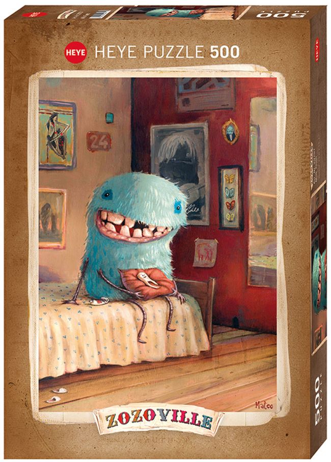 Puzzle Heye din 500 de piese - Dinte de lapte, Zozoville