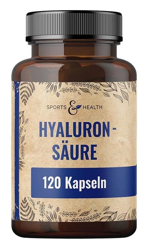 Acid hialuronic, 250 mg, 120 capsule,Sports &amp; Health Solutions