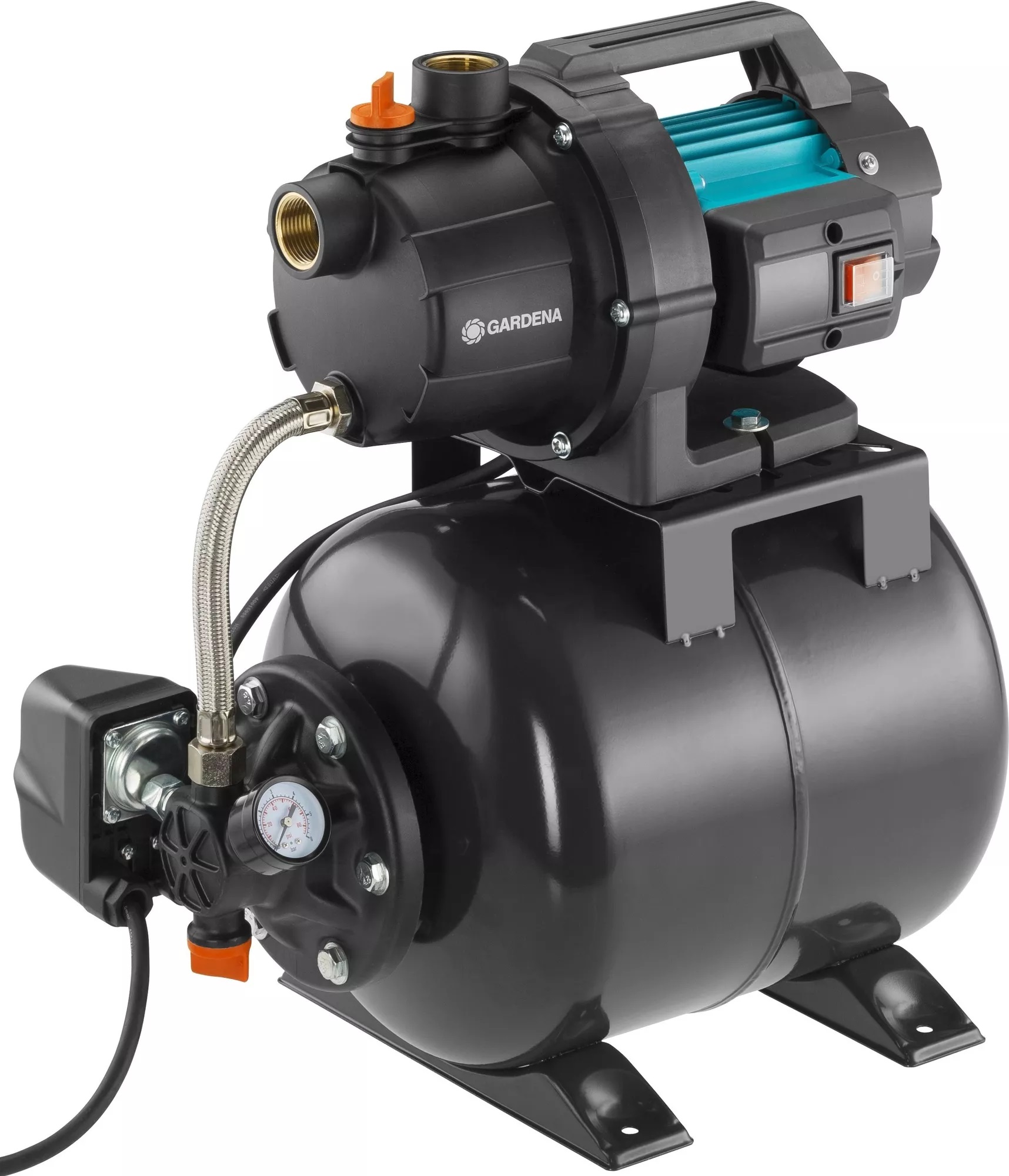 Pompă hidroforică Gardena - 3000/4, 600W, 35 m, 3000 l/h, 19 l
