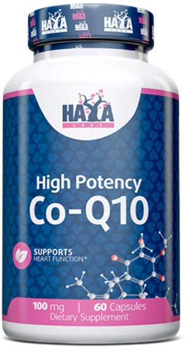 High Potency Co-Q10, 100 mg, 60 capsule, Haya Labs
