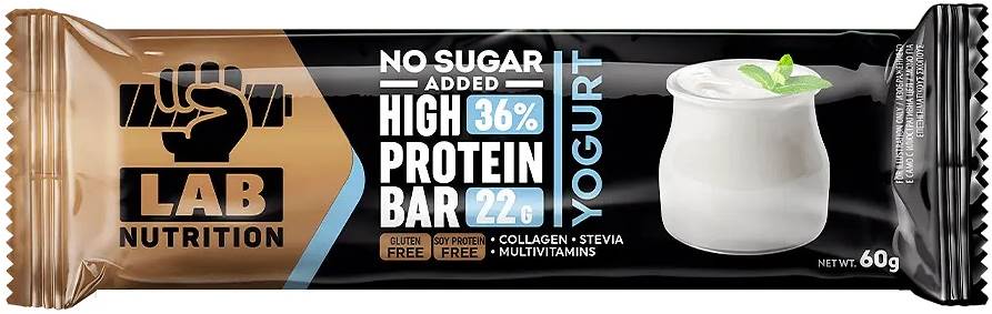 Baton High Protein, Yogurt, 60 g, Lab Nutrition