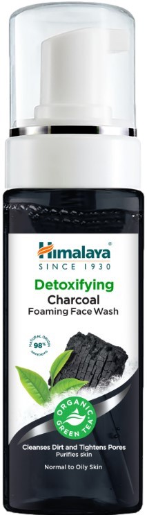 Himalaya Spumă de curățare cu cărbune activ, 150 ml