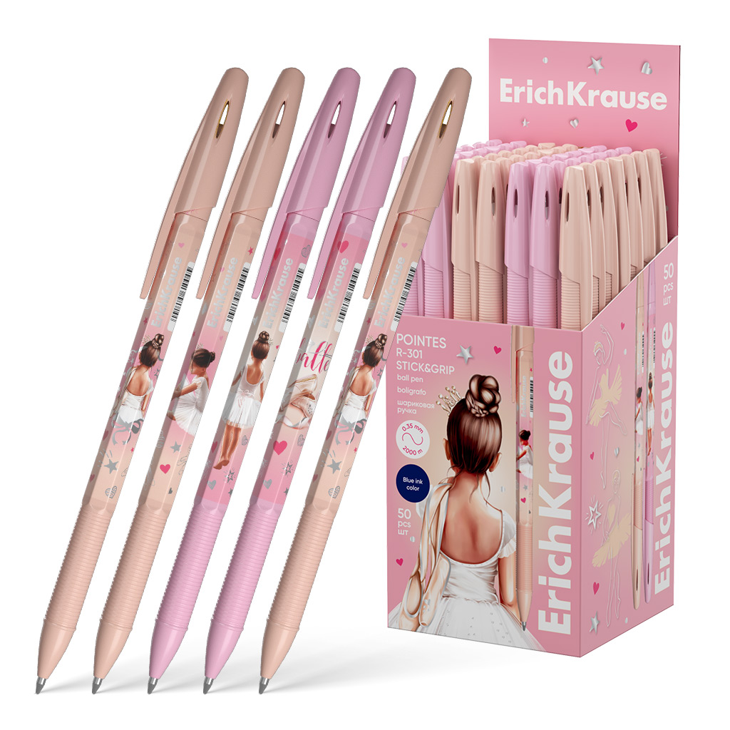 Pix Erich Krause R-301- Pointes Stick and Grip, sortiment