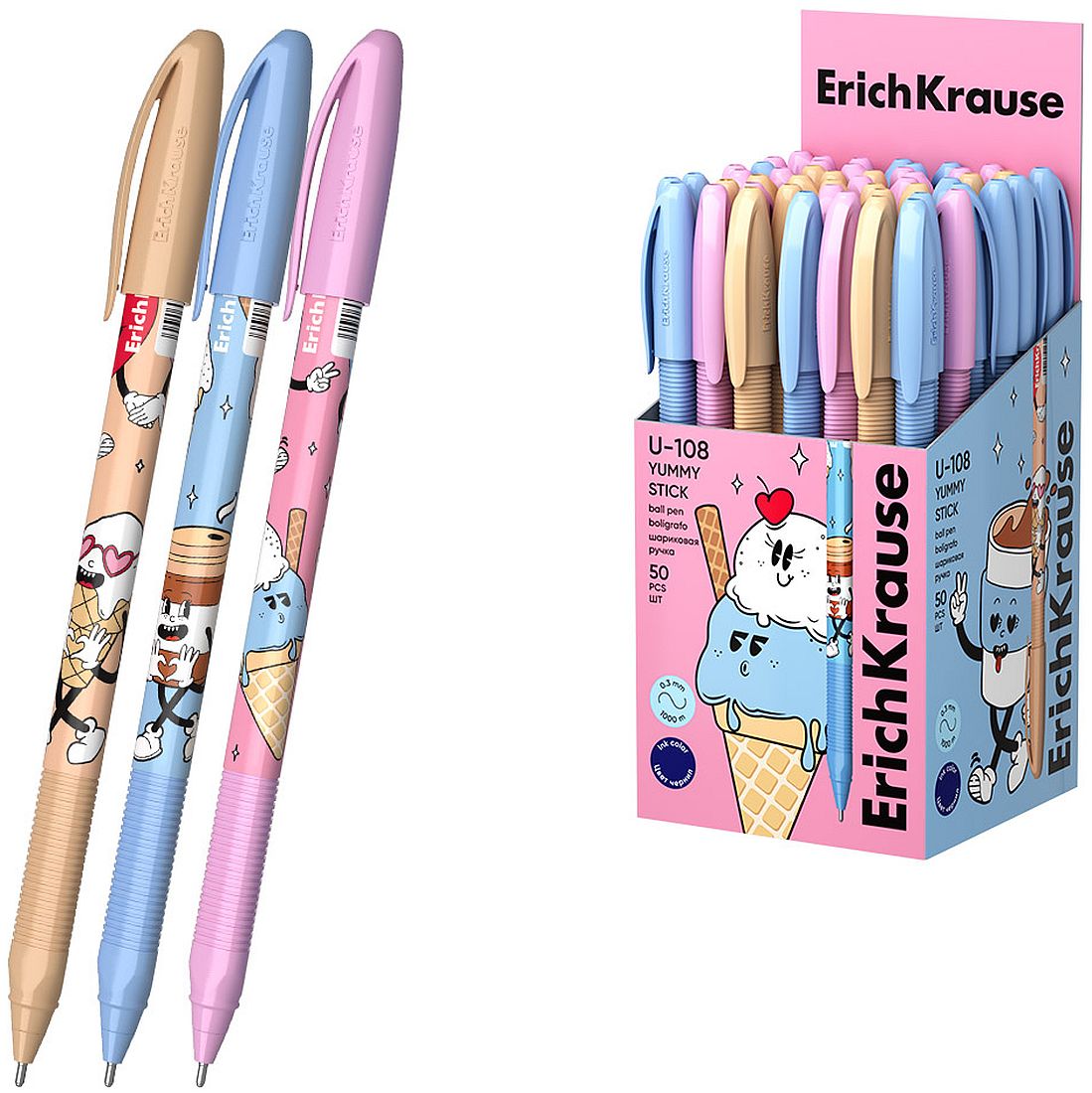 Pix Erich Krause U-108 - Yummy, 1.0 mm, sortiment