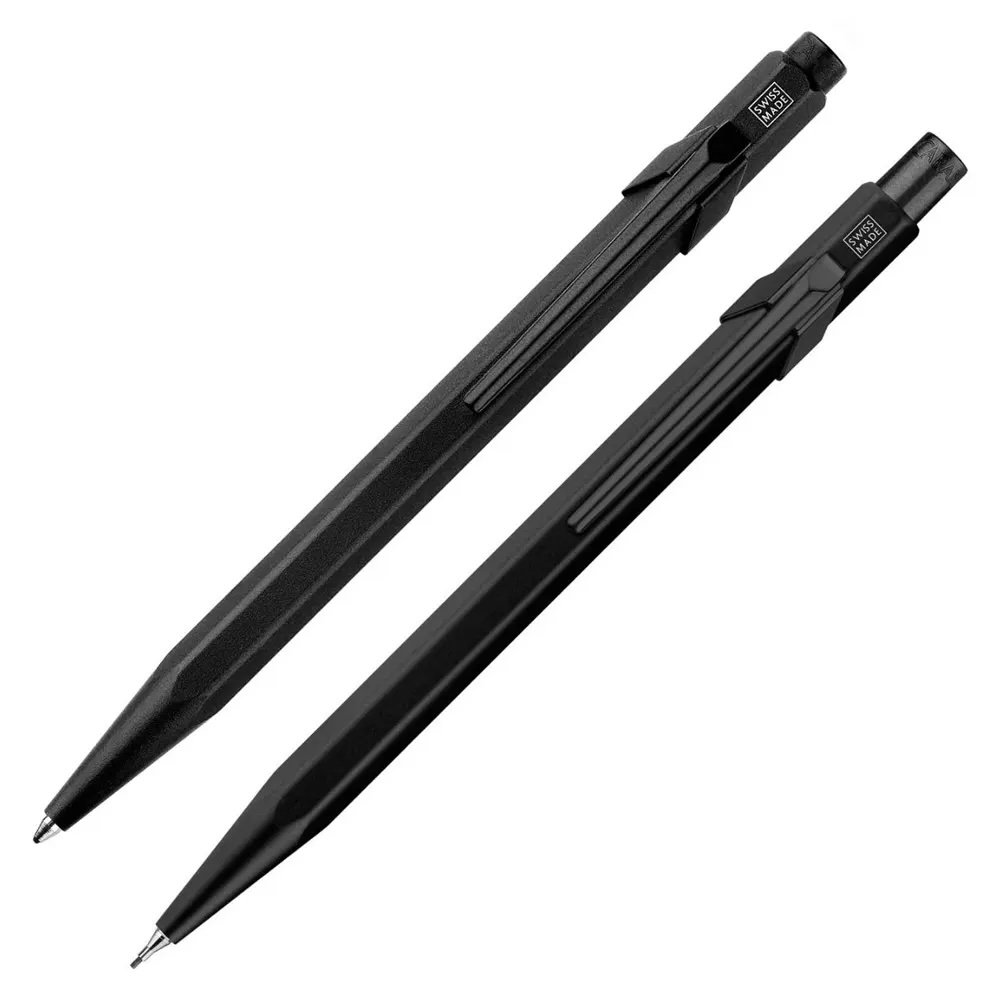 Pix și creion mecanic Caran d'Ache 849 - Black Code