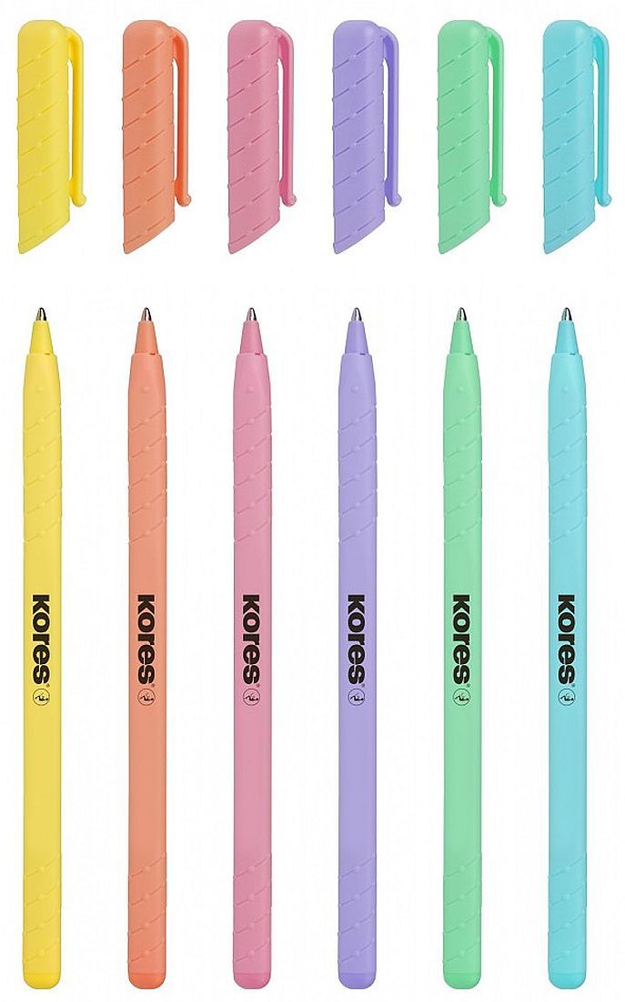 Pix Kores - Kor-M, culori pastel, asortiment