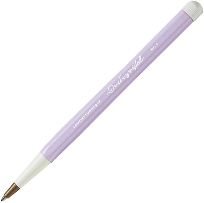 Pix Leuchtturm1917 - Drehgriffel, Lilac, rezerva gel negru