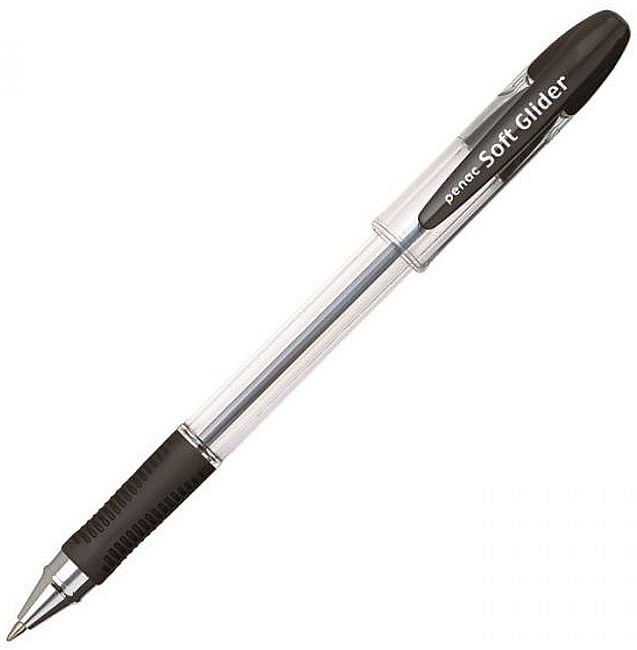 Pix Penac Soft Glider - 0.7 mm, negru