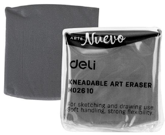 Radieră pâine Deli Arte Nuevo - EH02610, gri