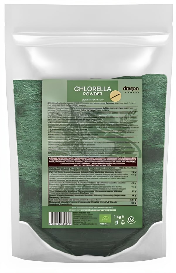 Pudră de clorelă, 1 kg, Dragon Superfoods