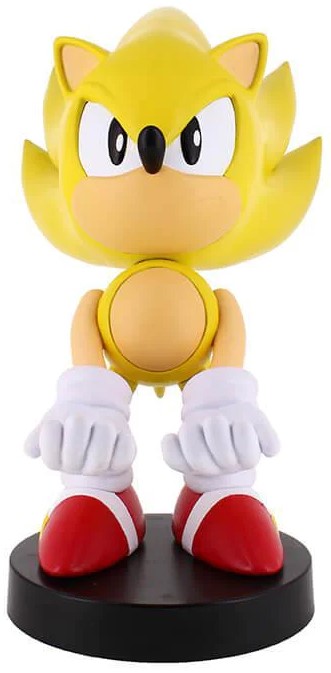 Holder EXG Cable Guy Games: Sonic - Super Sonic, 20 cm