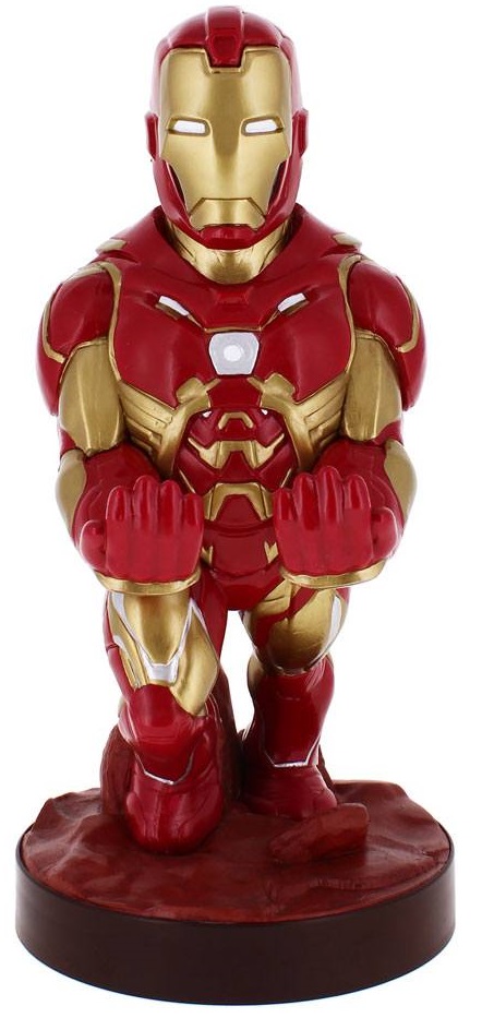 Holder EXG Cable Guy Marvel - Iron Man, 20 cm