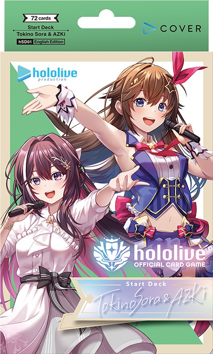 Hololive Official Card Game: Start Deck - Tokino Sora and Azki