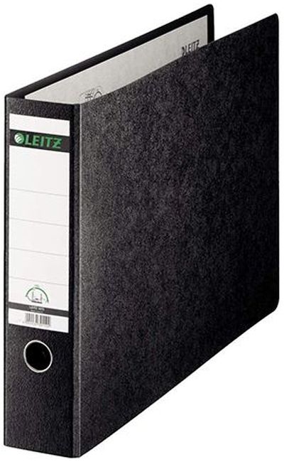 Biblioraft orizontal Leitz - A3, 8 cm, din carton reciclat