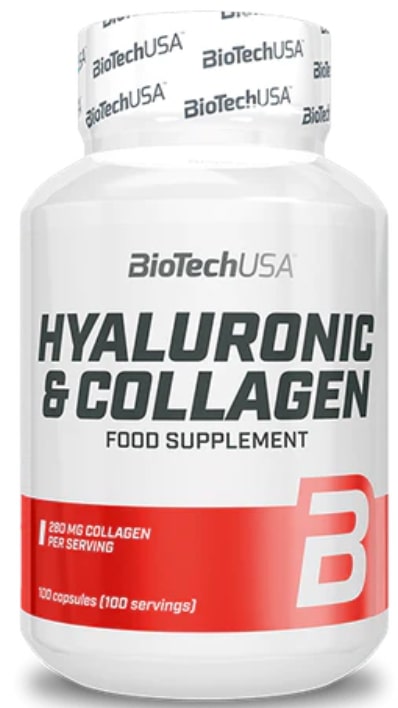 Hyaluronic & Collagen, 100 capsule, BioTech USA