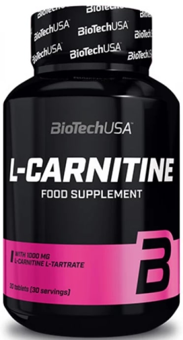 L-Carnitine 1000, 30 tablete, BioTech USA