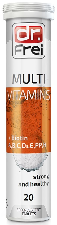 Multivitamins + Biotin, 20 tablete, Dr. Frei