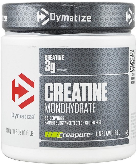 Creatine Monohydrate, Unflavoured, 300 g, Dymatize