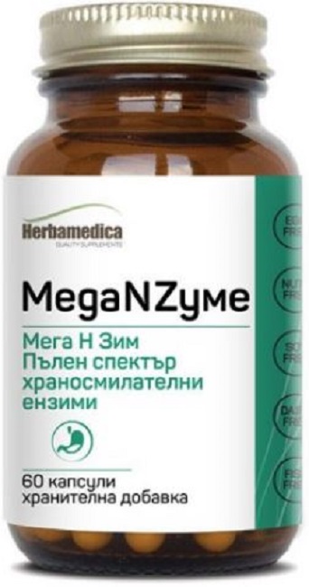 MegaNZyme, 60 capsule, Herbamedica