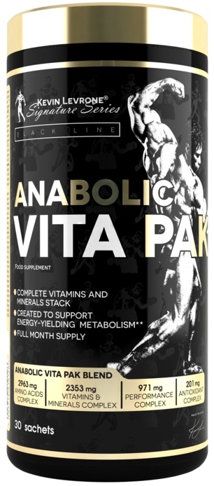 Anabolic Vita Pak, 30 pliculețe, Kevin Levrone