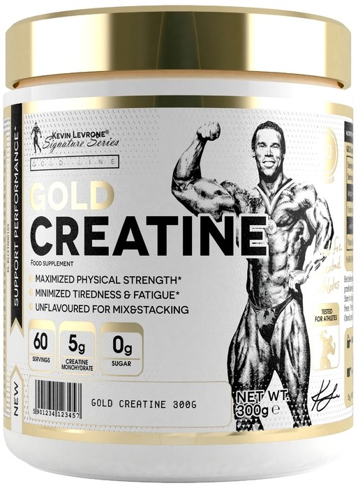 Gold Line Gold Creatine, fără gust, 300 g, Kevin Levrone