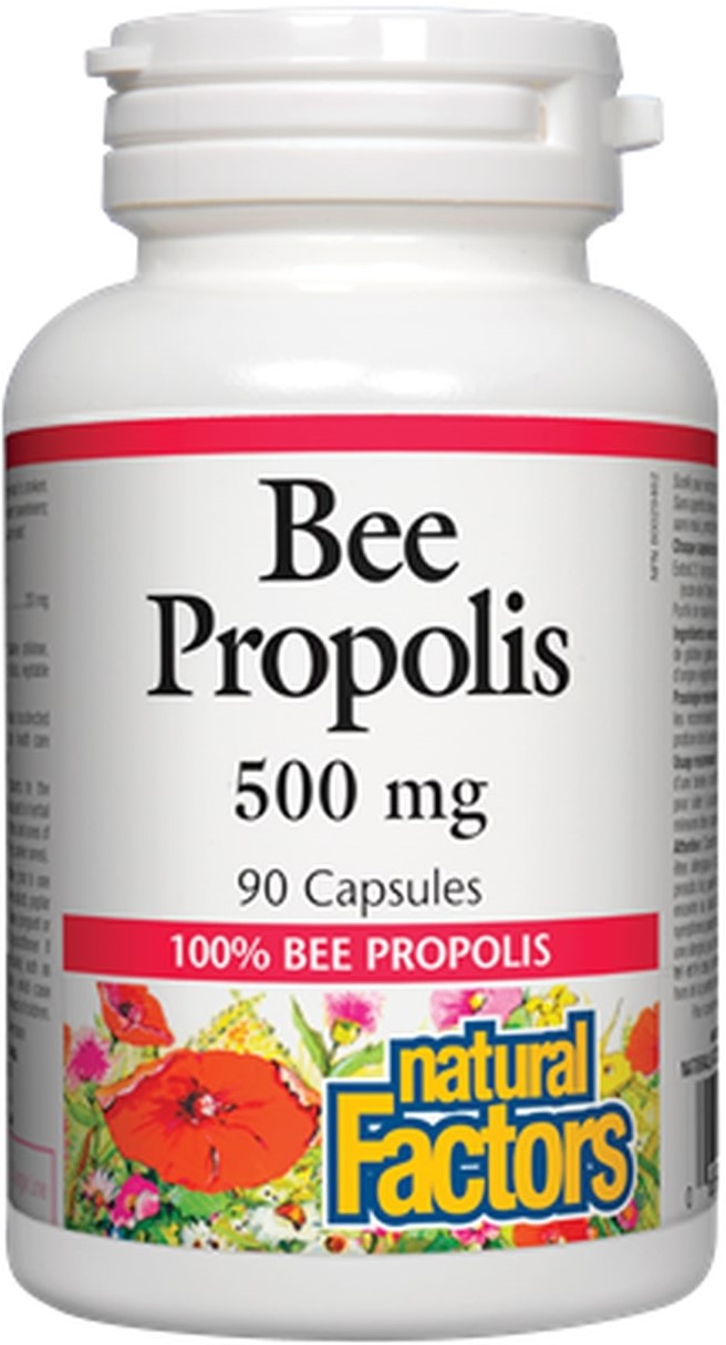 Bee Propolis, 500 mg, 90 capsule, Natural Factors