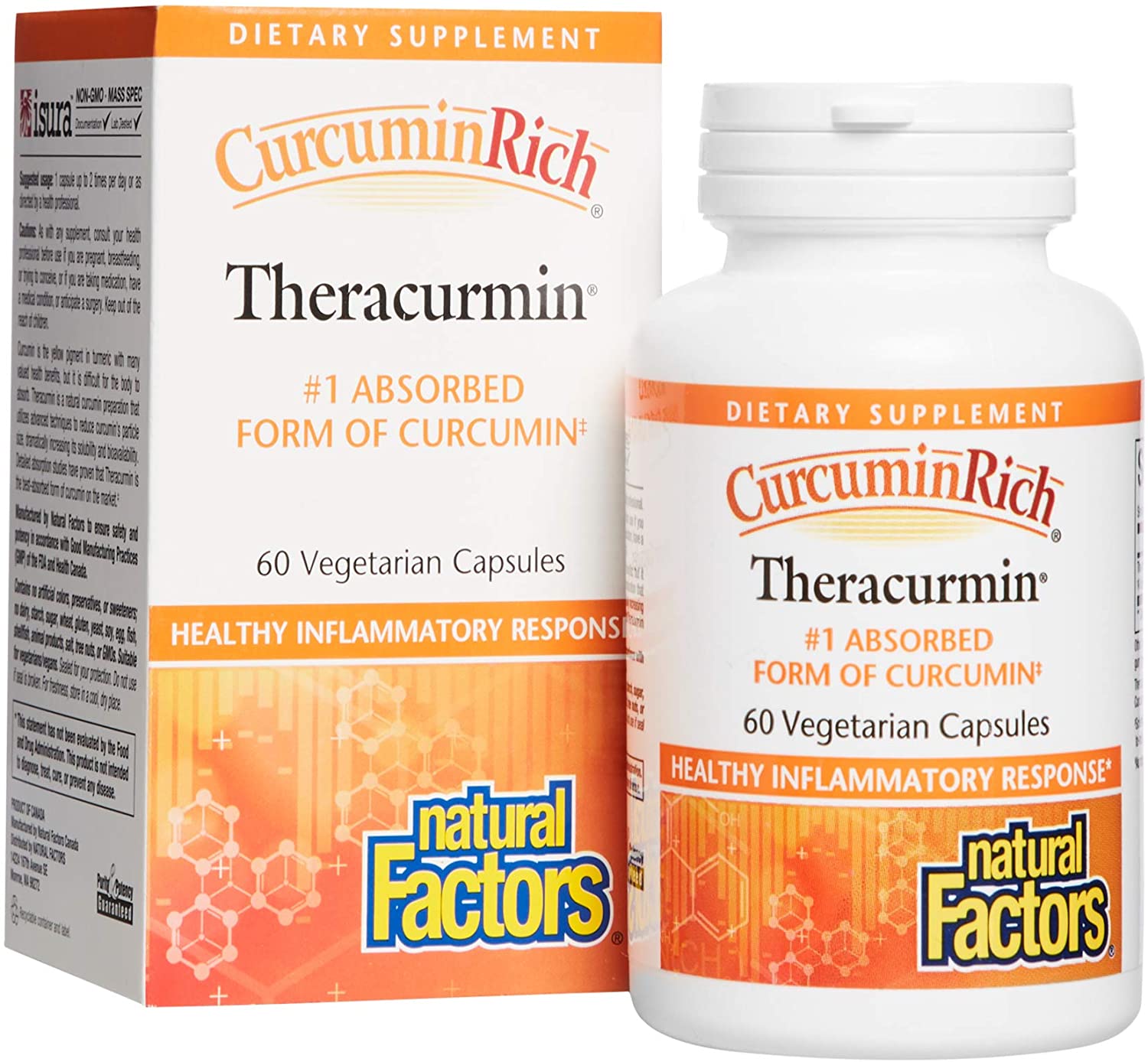 CurcuminRich Theracurmin, 30 mg, 60 capsule, Natural Factors