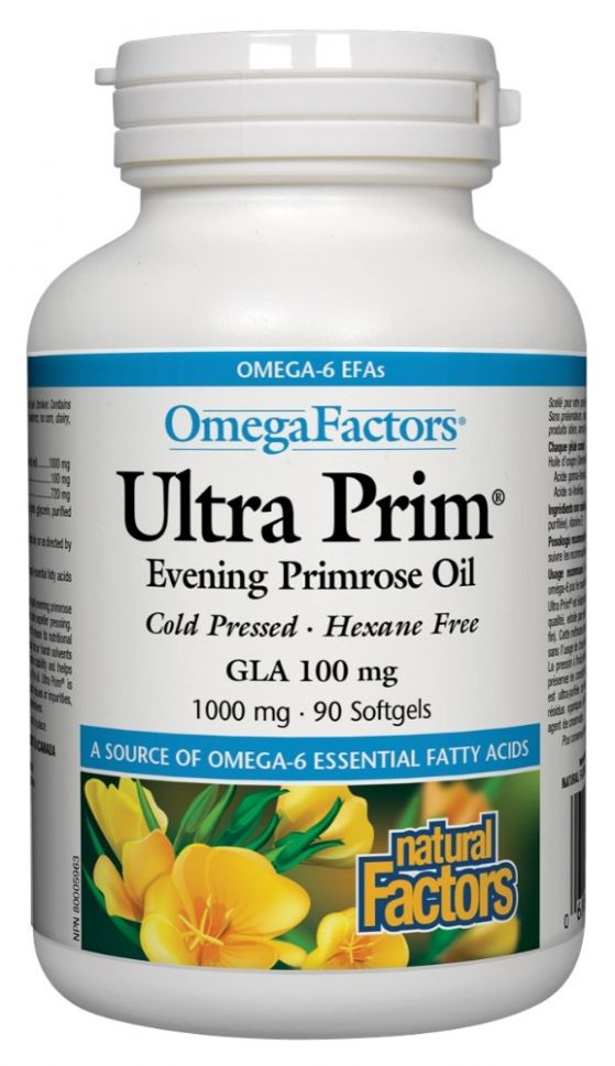 Ultra Prim, 1000 mg, 90 capsule gelatinoase moi, Natural Factors