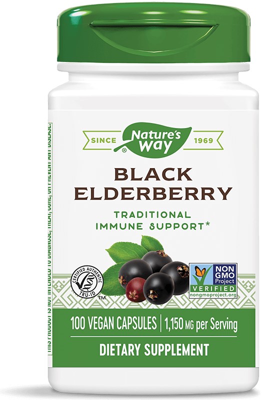 Black Elderberry, 100 capsule, Nature's Way