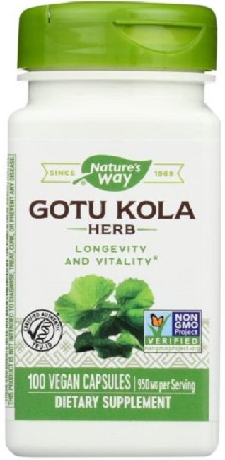 Gotu kola, 475 mg, 100 capsule, Nature’s Way
