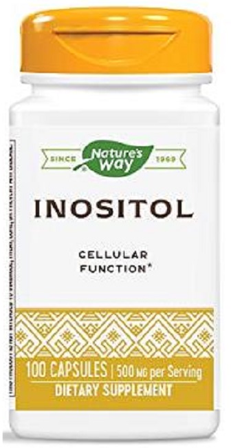 Inositol, 500 mg, 100 capsule, Nature’s Way