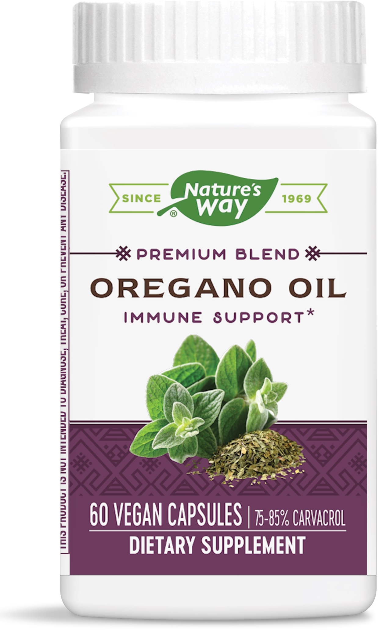 Oregano Oil, 60 capsule vegetale, Nature's Way