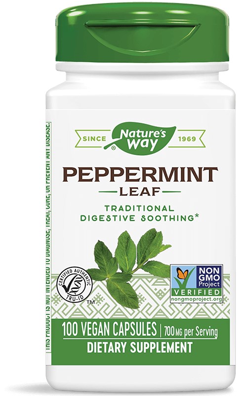 Peppermint, 350 mg, 100 capsule, Nature's Way