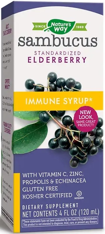 Sambucus Immune Sirop, 120 ml, Nature's Way