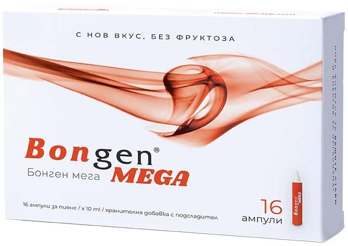 Bongen Mega, 16 fiole buvabile, NaturPharma - imagine 2