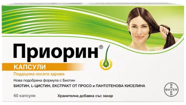 Priorin, 60 capsule, Bayer - imagine 4