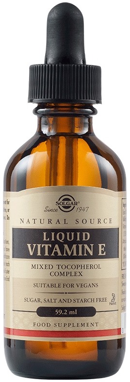 Vitamin E Liquid 2000 UI, 59.2ml, Solgar - imagine 2