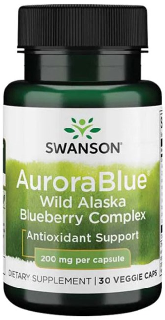 AuroraBlue, 200 mg, 30 capsule, Swanson