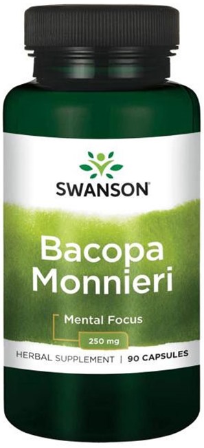 Bacopa Monnieri, 250 mg, 90 capsule, Swanson