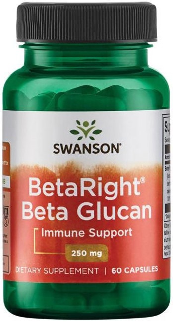 BetaRight Beta Glucans, 250 mg, 60 capsule, Swanson