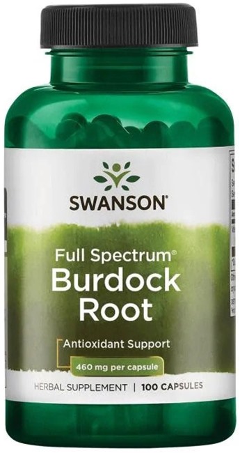 Full Spectrum Burdock Root, 460 mg, 100 capsule, Swanson