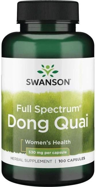 Full Spectrum Dong Quai, 530 mg, 100 capsule, Swanson