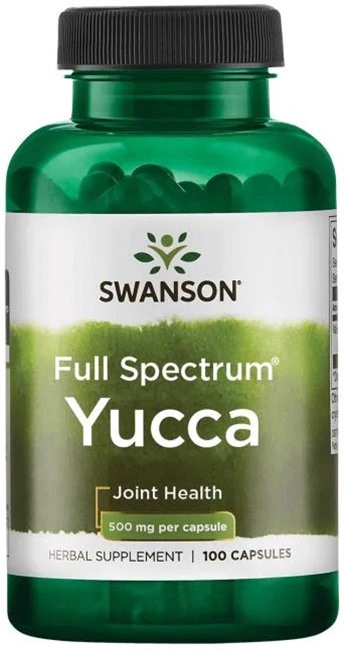 Full Spectrum Yucca, 500 mg, 100 capsule, Swanson