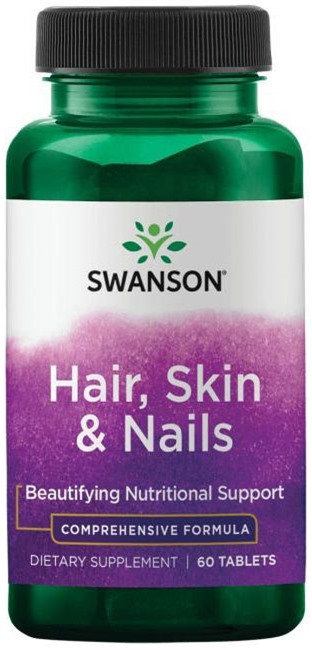 Hair, Skin &amp; Nails, 60 tablete, Swanson