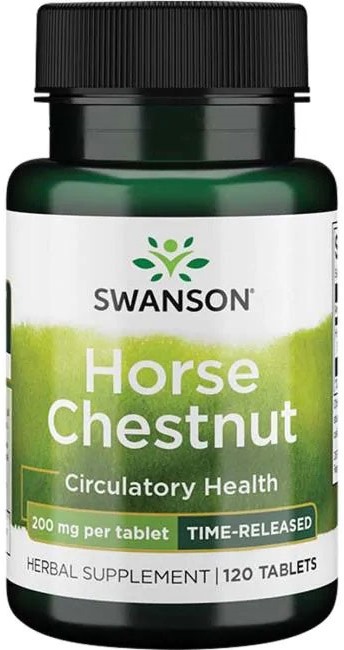 Horse Chestnut, 200 mg, 120 tablete, Swanson